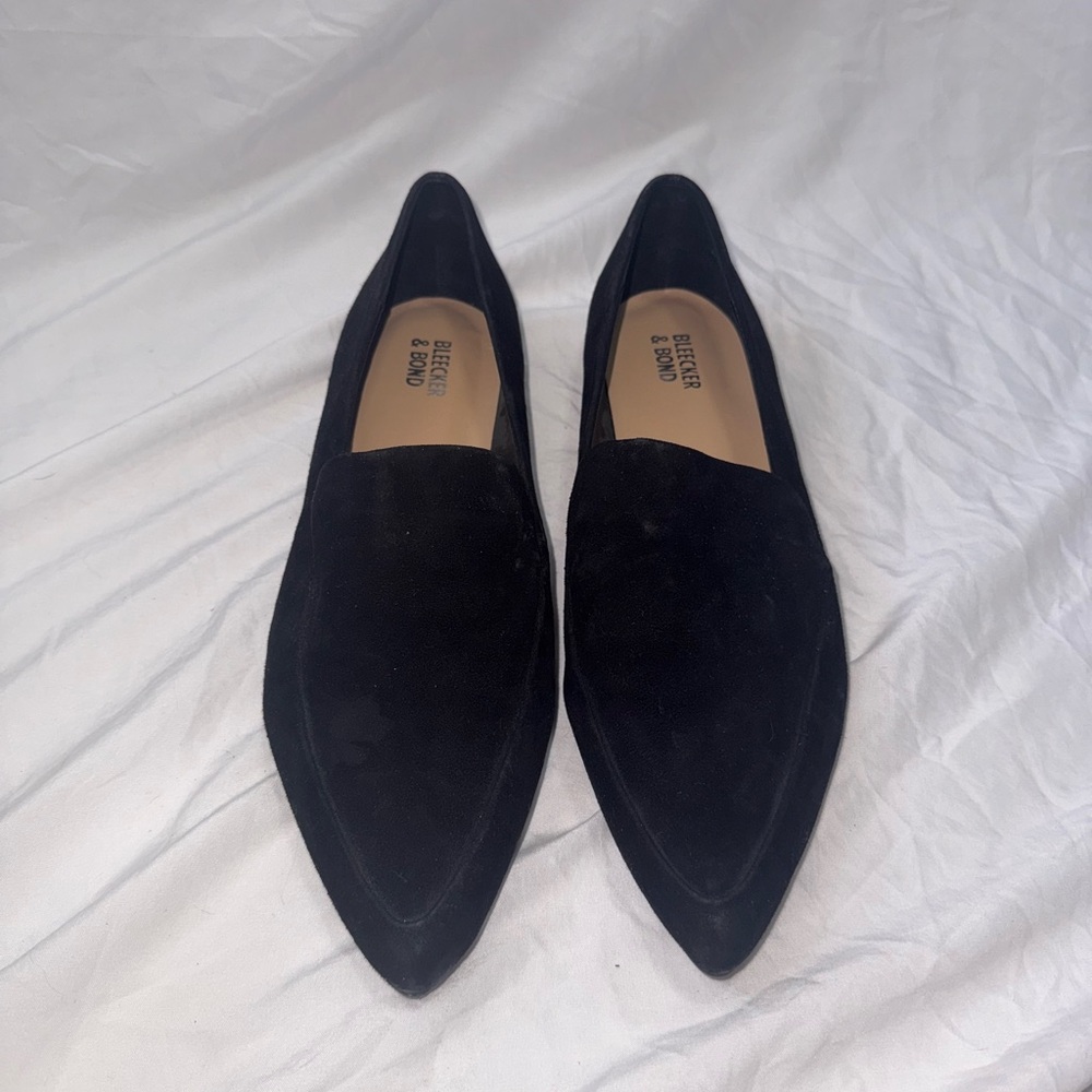 Elegant Black Suede Women's Loafers